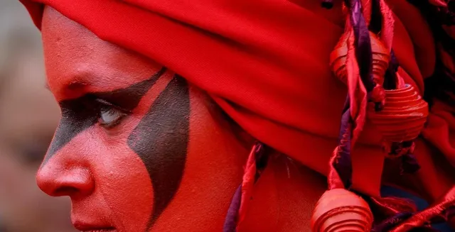 Facepaint et bodypaint Spiderman. Artiste :