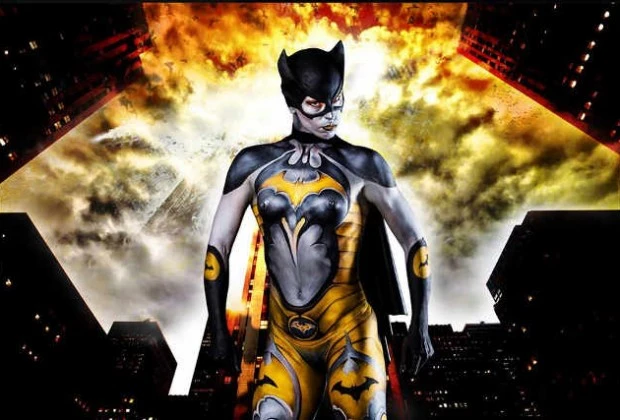 tibodypaint-batgirl