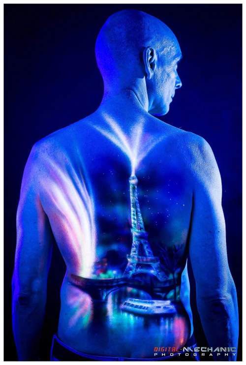 Artiste : Sarah Scarer Smith - Modèle : Eric Bernaville - Photographie : Rob Gurney (DigitalMechanic.com)